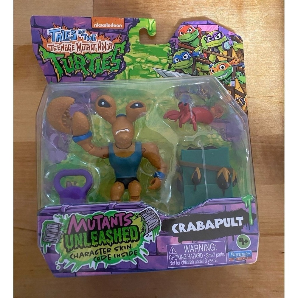 Teenage Mutant Ninja Turtle TMNT Mutants Unleashed Crabapult Figure NEW